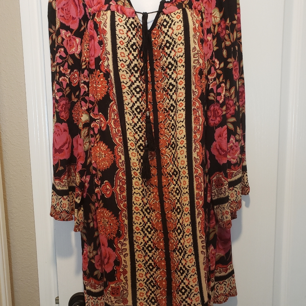 Angie- Bohemian style dress